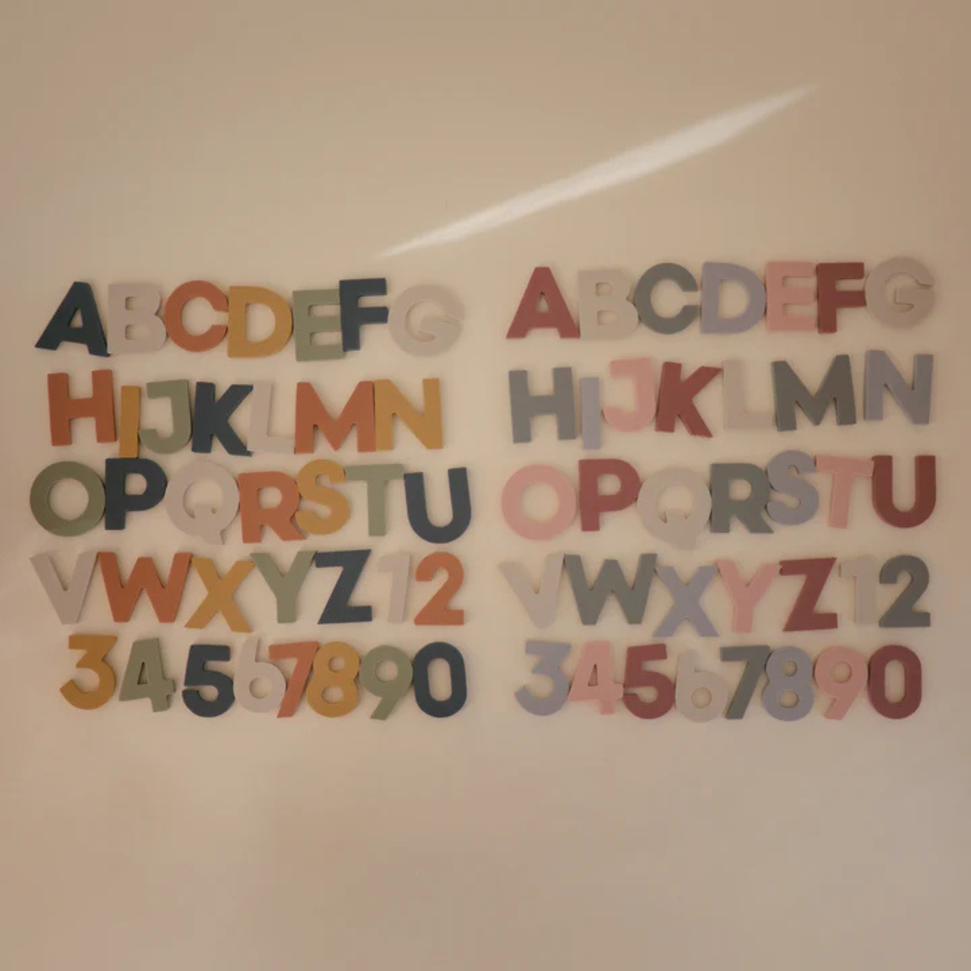 Ensemble de jeu de bain MUSHIE Lettres + Chiffres