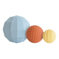 MUSHIE Nesting Sphere Sensory Toy
