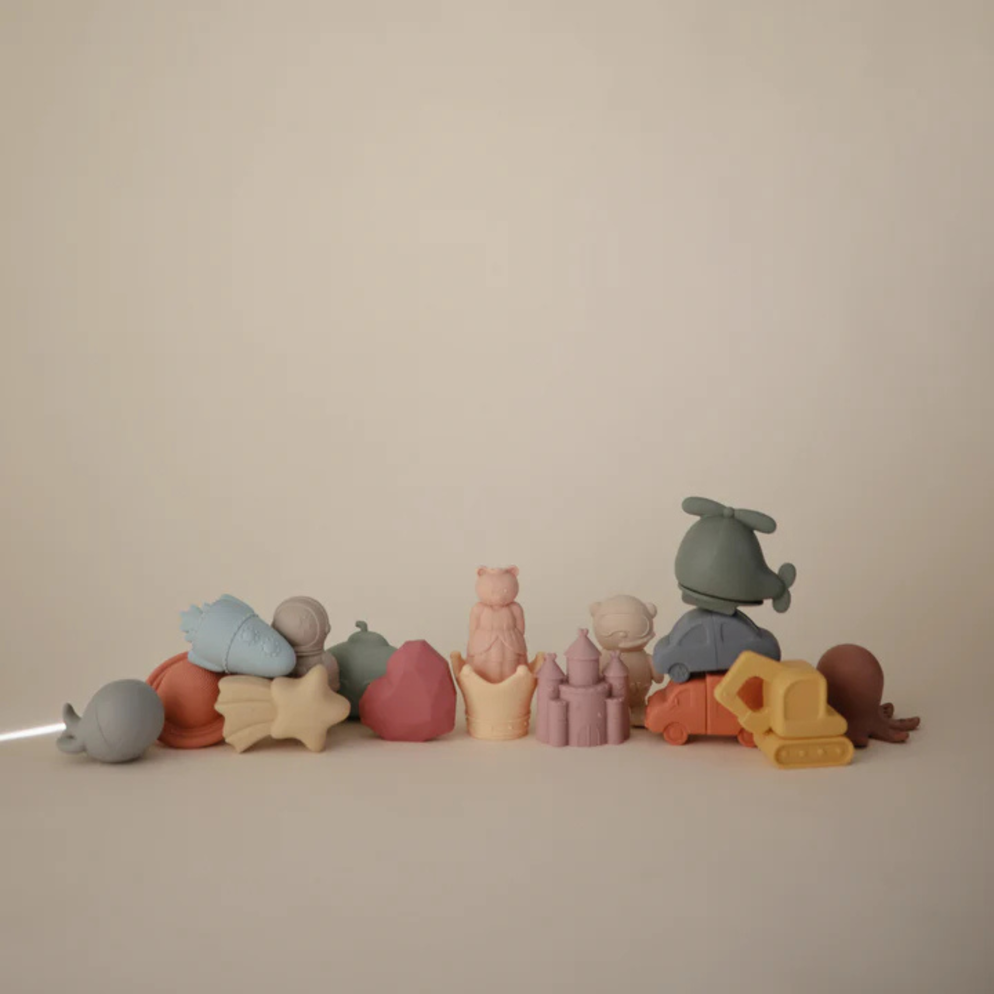 MUSHIE Princess Mold Free Bath Set (4-Pack)