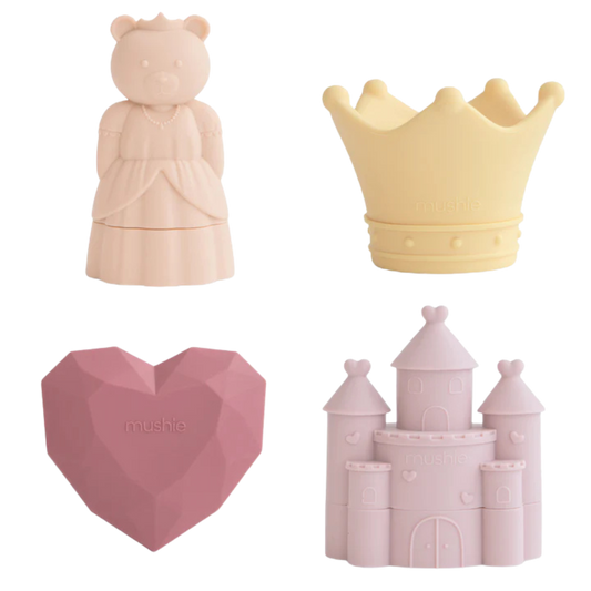 MUSHIE Princess Mold Free Bath Set (4-Pack)