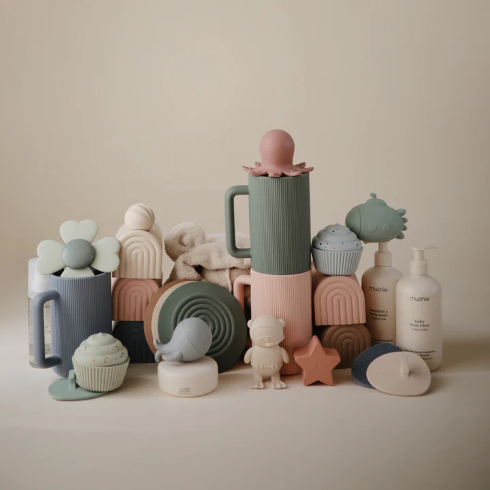 MUSHIE Silicone Drain Stopper (2-Pack)