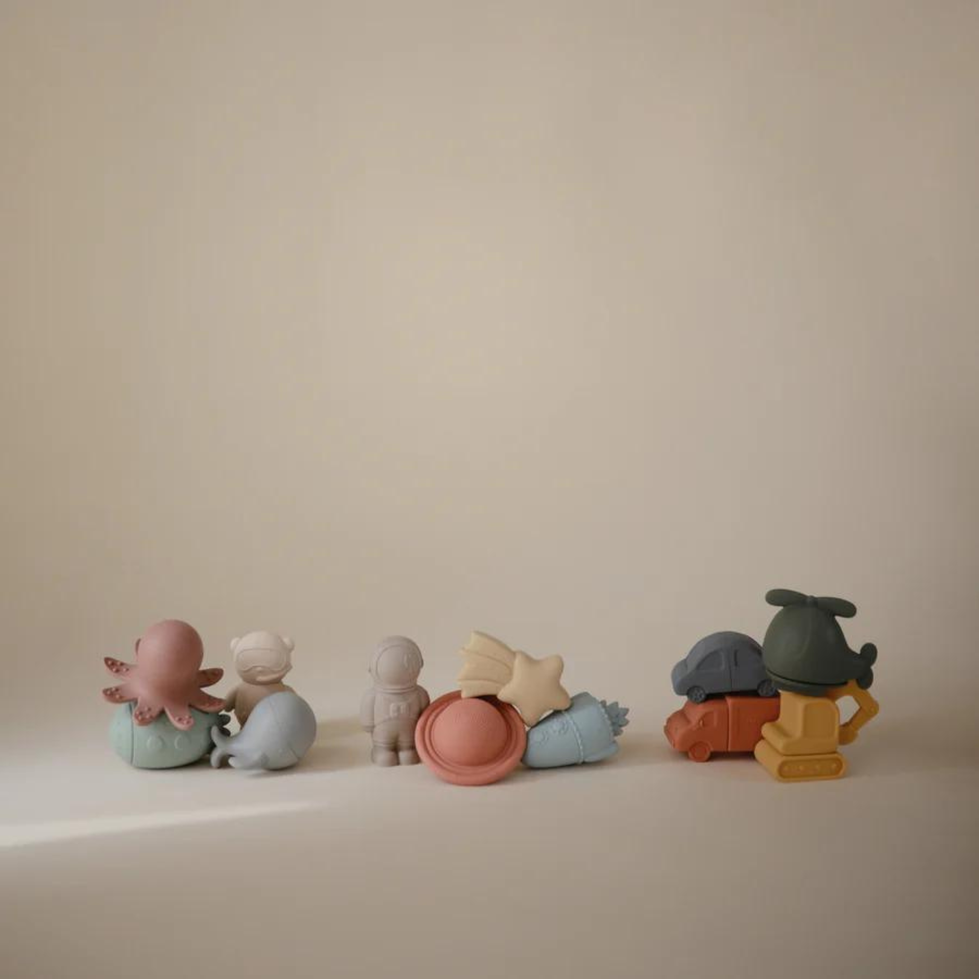 MUSHIE Space Mold Free Bath Set (4-Pack)