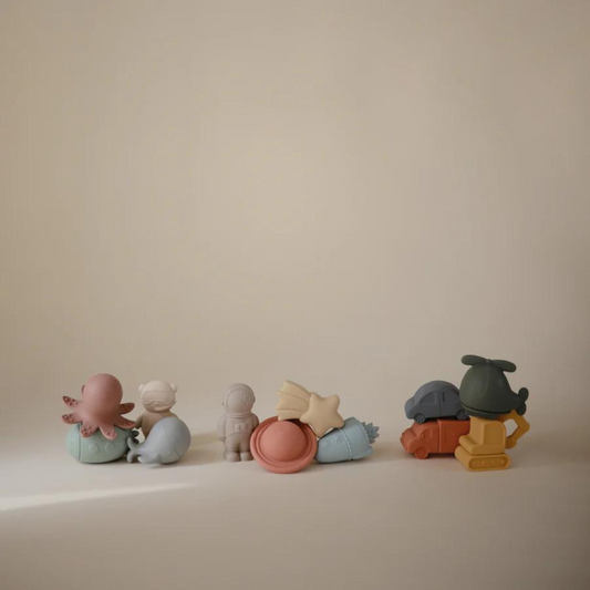 MUSHIE Space Mold Free Bath Set (4-Pack)