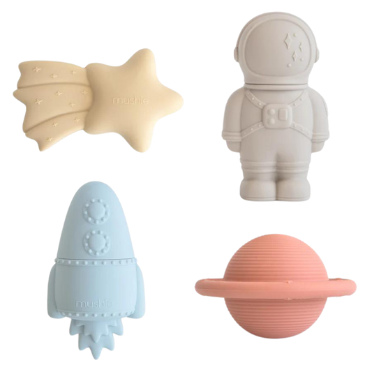 MUSHIE Space Mold Free Bath Set (4-Pack)