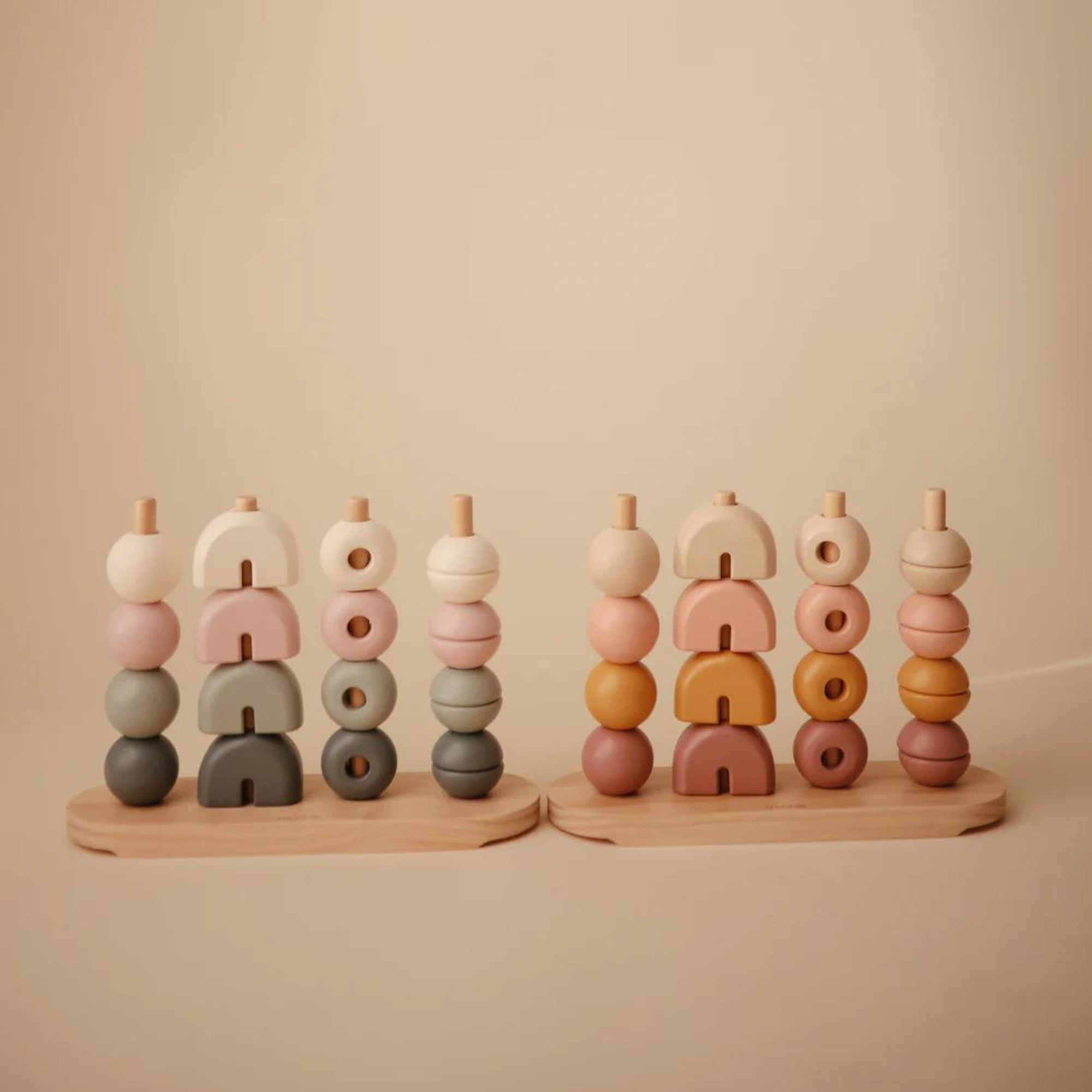 MUSHIE Wooden Multi Shape Stacker