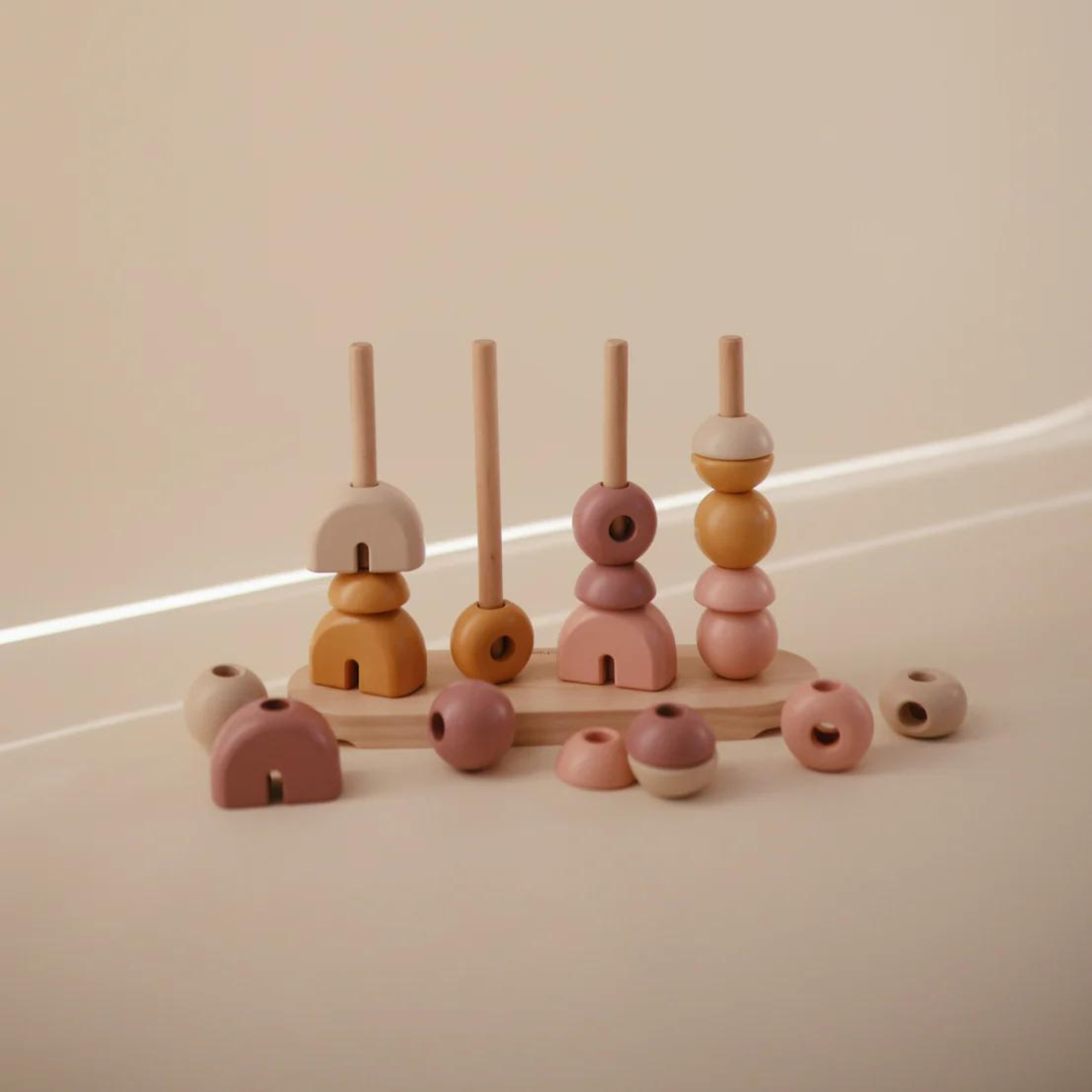 MUSHIE Wooden Multi Shape Stacker