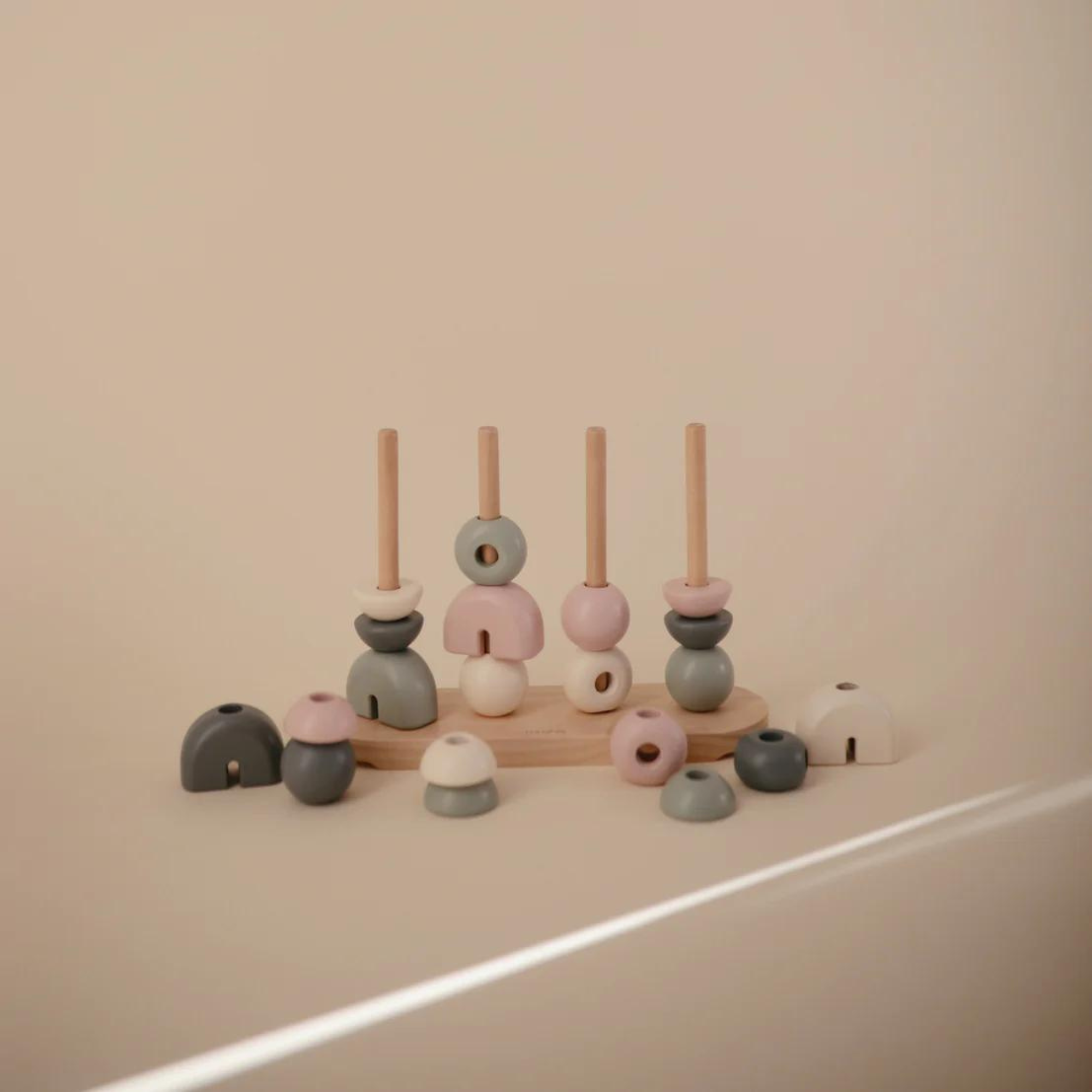 MUSHIE Wooden Multi Shape Stacker