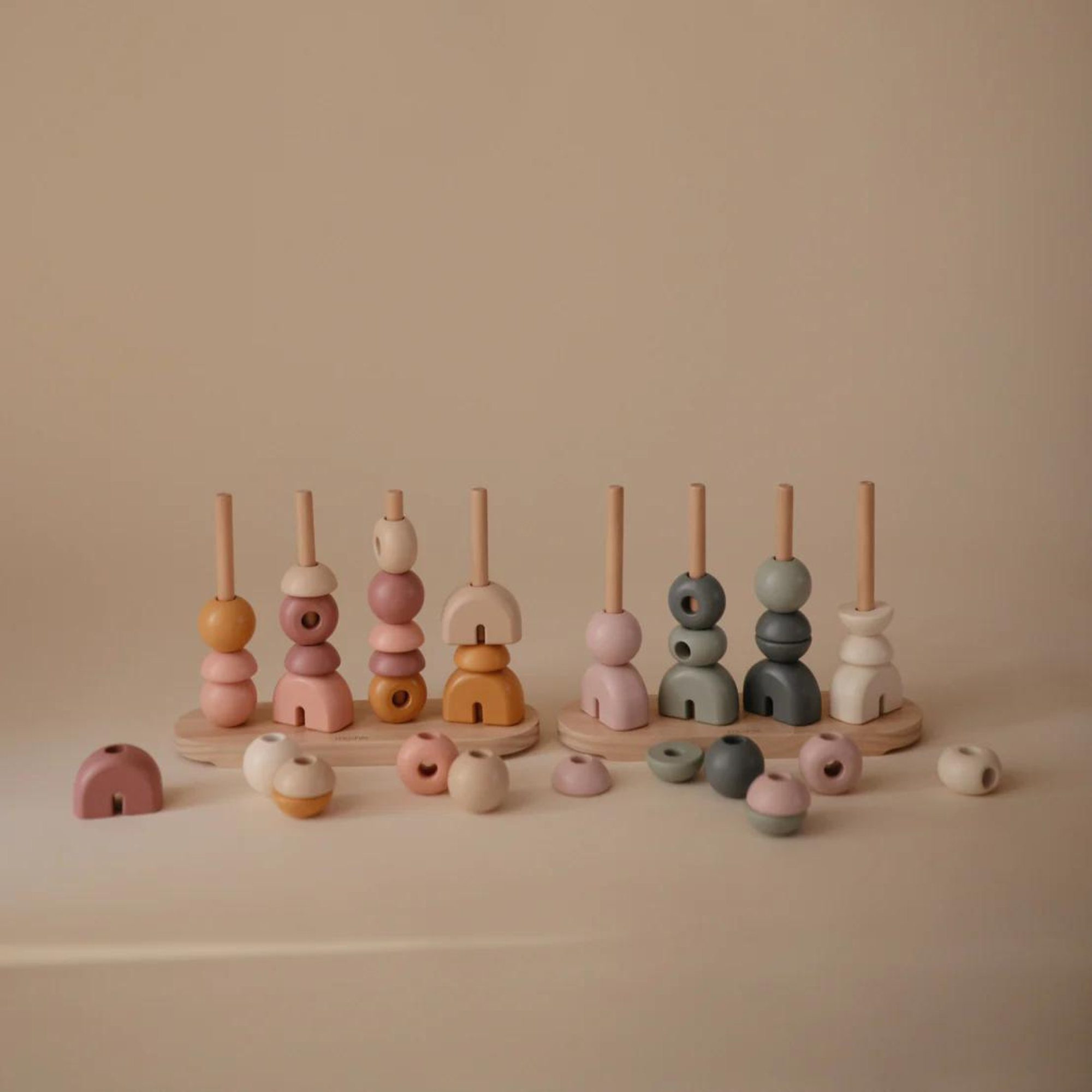 MUSHIE Wooden Multi Shape Stacker