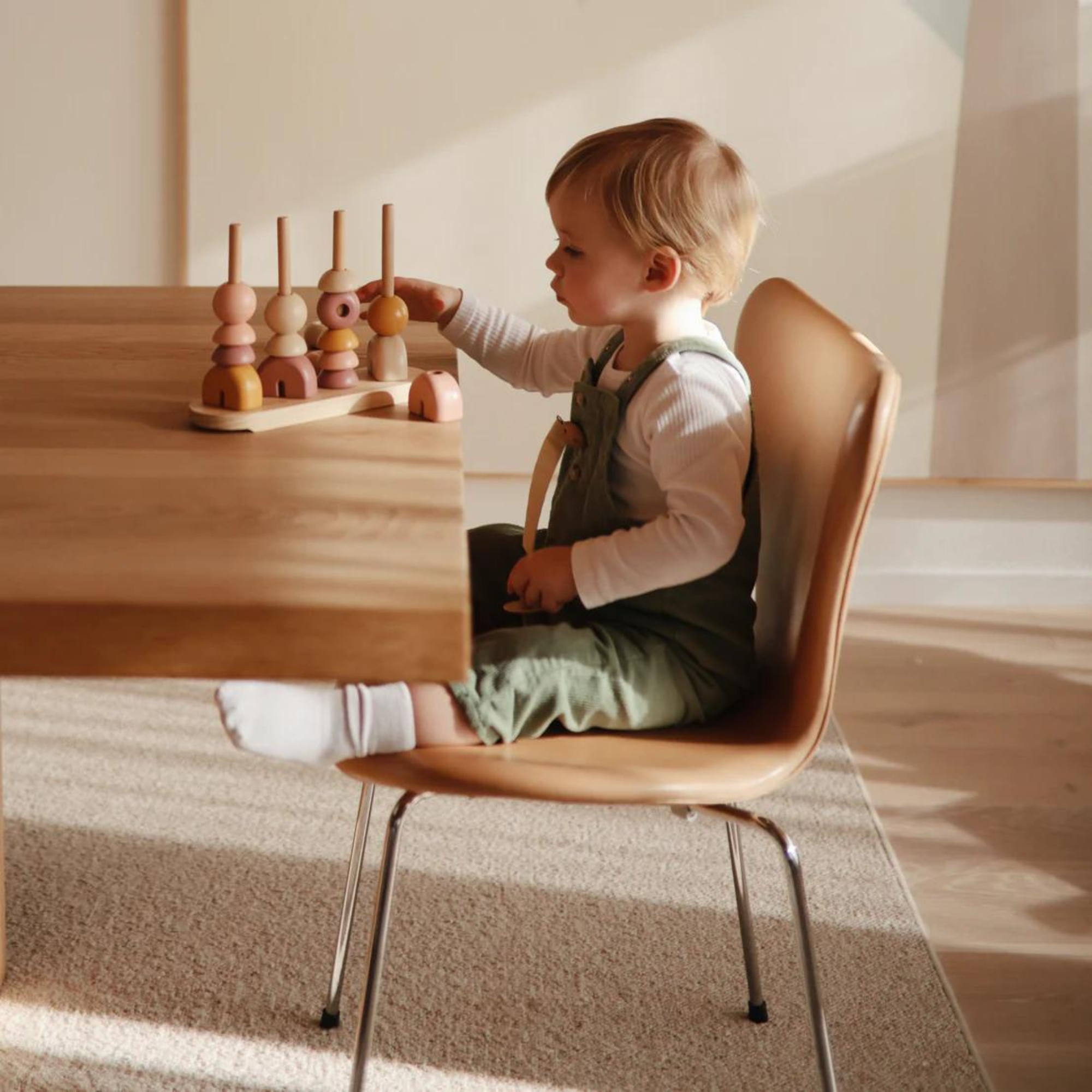 MUSHIE Wooden Multi Shape Stacker