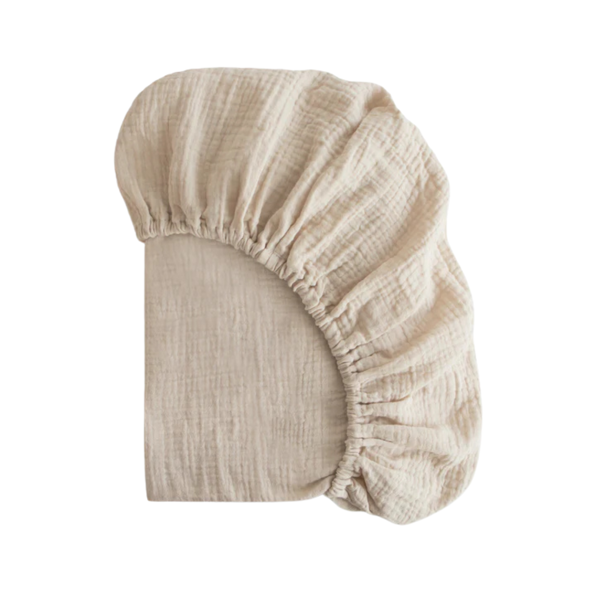MUSHIE Mini Muslin Crib Sheet