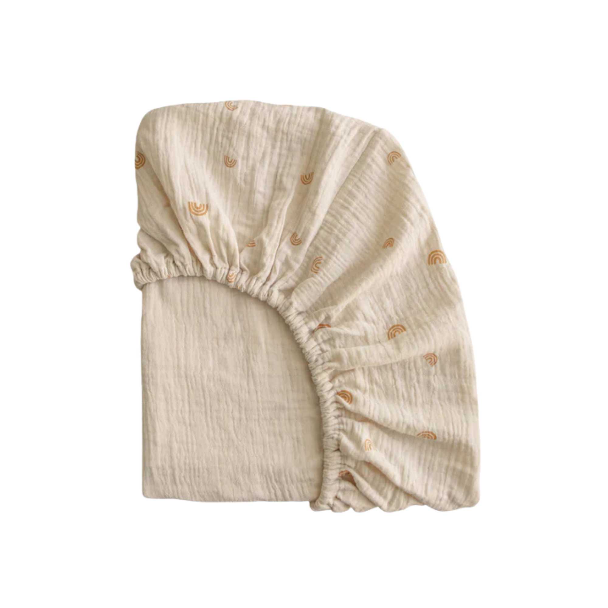 MUSHIE Mini Muslin Crib Sheet