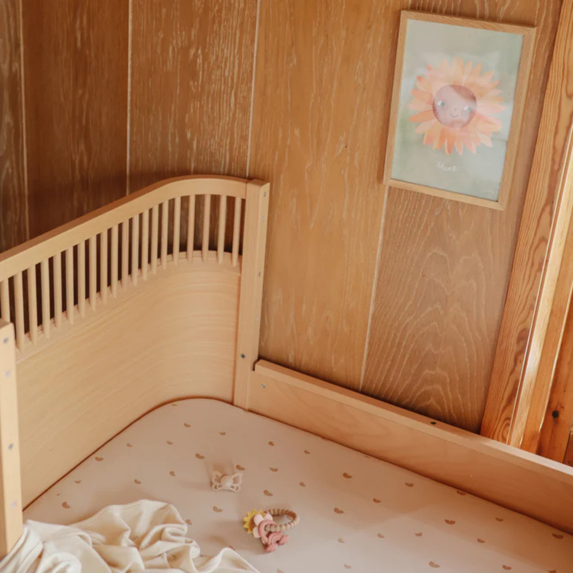 MUSHIE Stretchy Crib Sheet