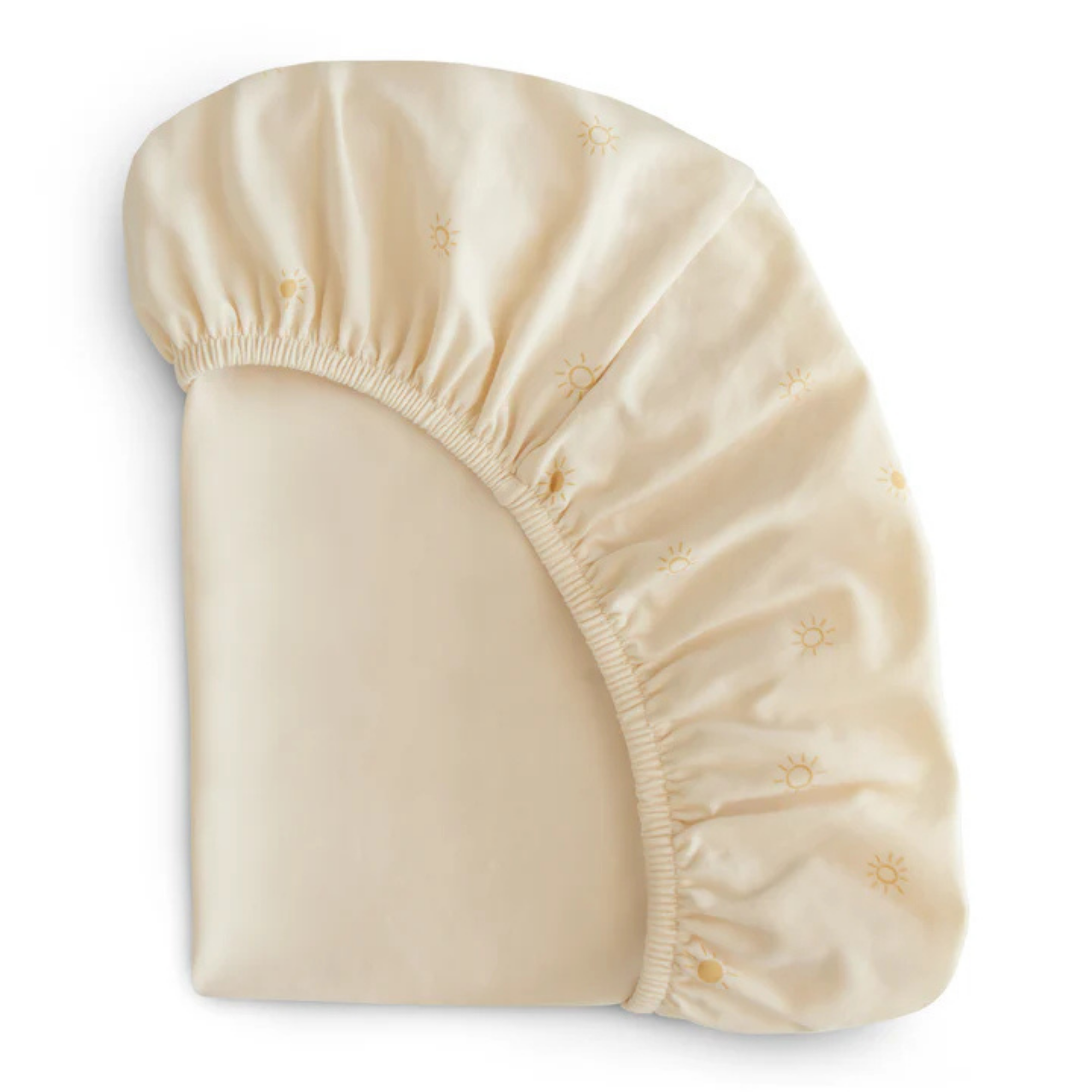 MUSHIE Stretchy Crib Sheet