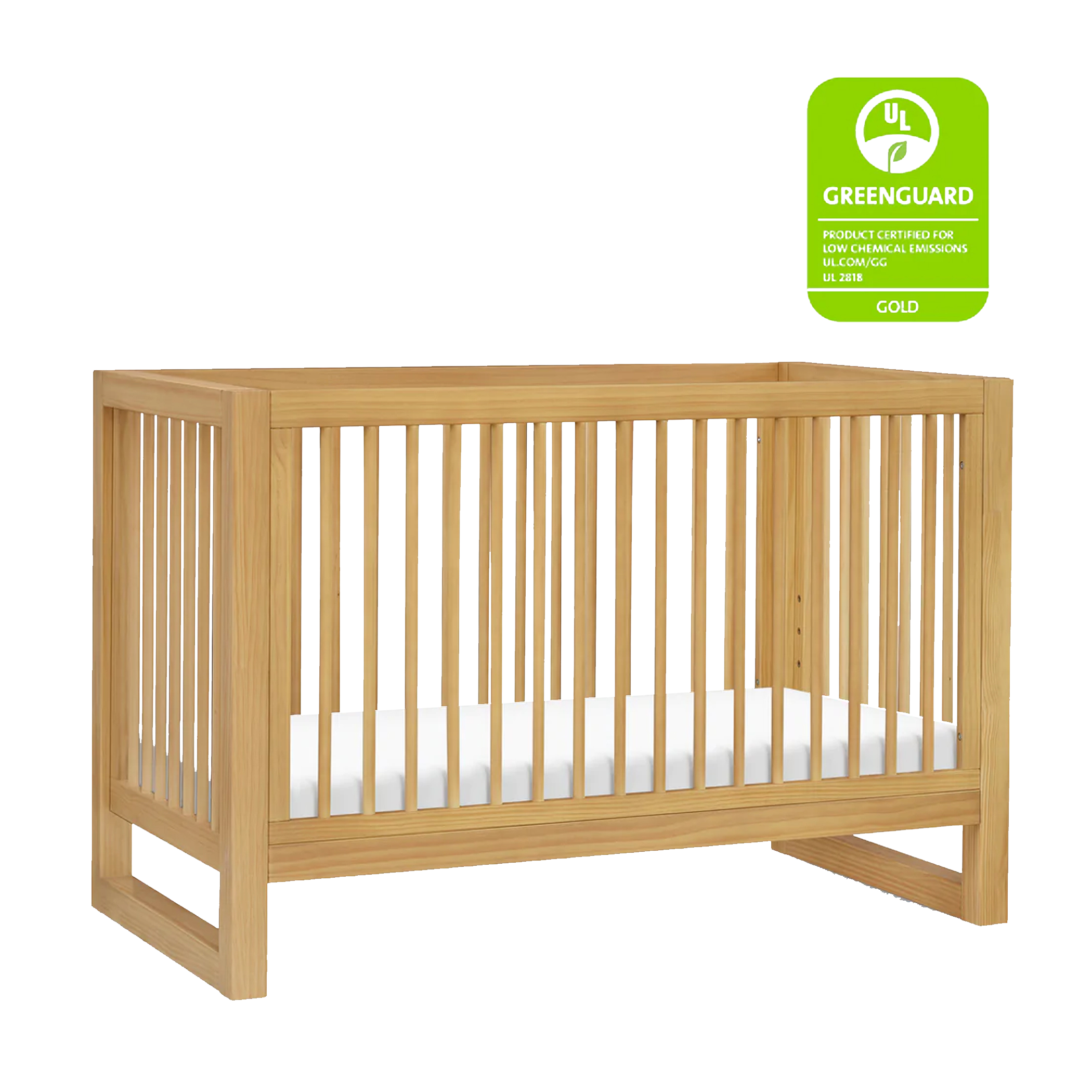 Lit bébé convertible 3 en 1 NAMESAKE Nantucket avec kit de conversion pour lit d'enfant