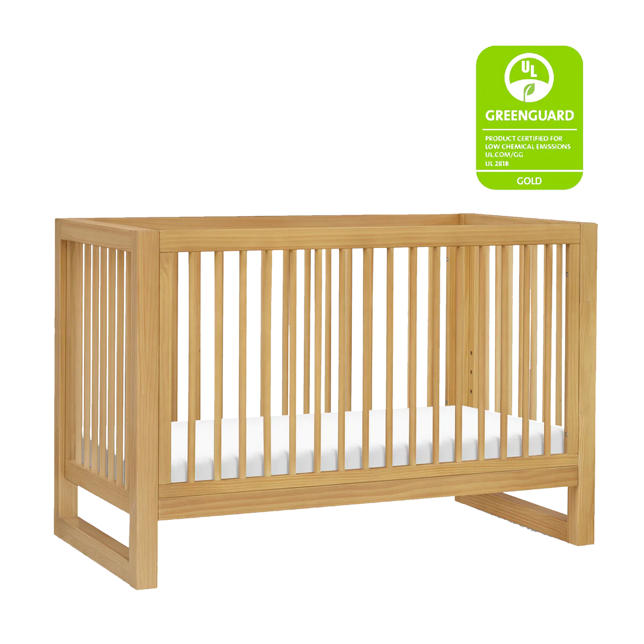 Honey oak baby sales crib