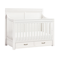 Thumbnail for NAMESAKE Wesley Farmhouse 4-in-1 Convertible Crib - Heirloom White