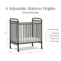 Thumbnail for NAMESAKE Abigail 3-in-1 Convertible Mini Crib