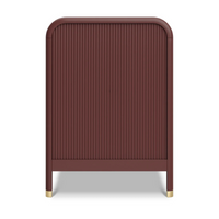 Thumbnail for NAMESAKE Brimsley Tambour 3-in-1 Convertible Crib - Crimson