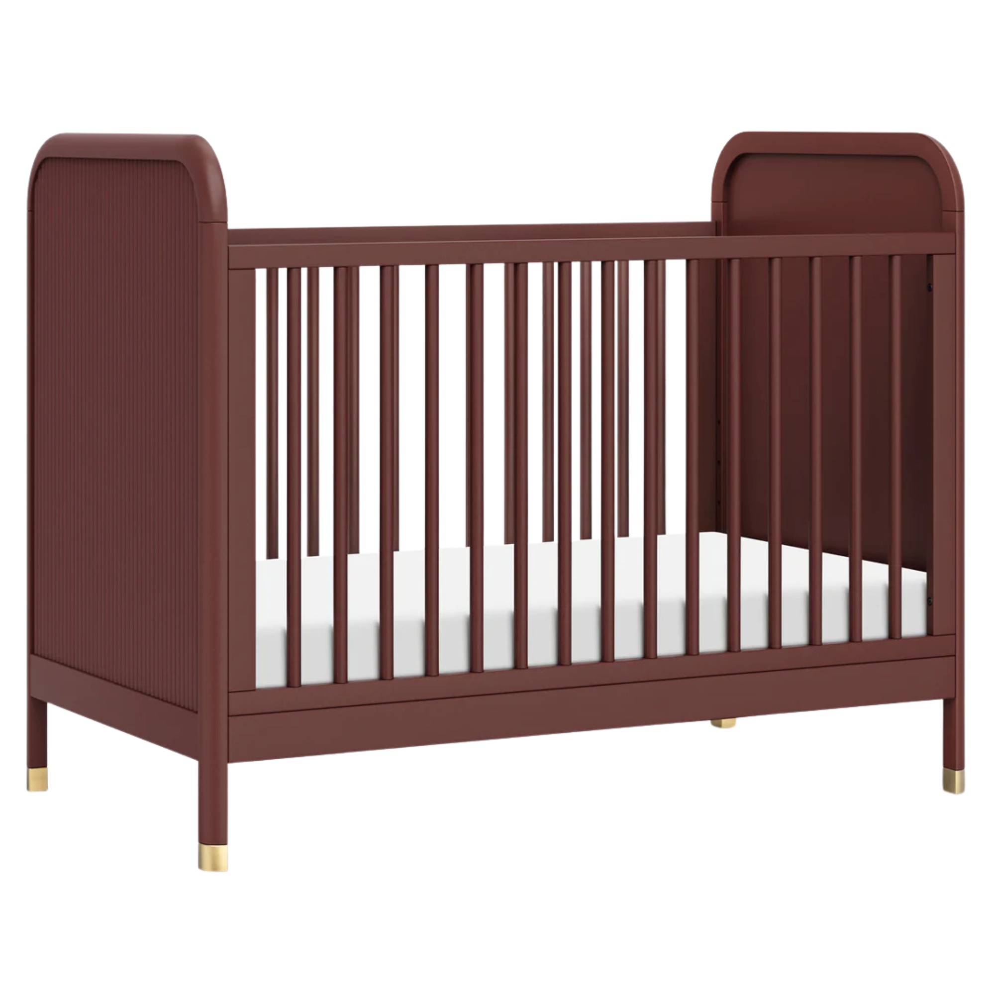 NAMESAKE Brimsley Tambour 3-in-1 Convertible Crib - Crimson
