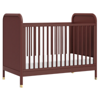 Thumbnail for NAMESAKE Brimsley Tambour 3-in-1 Convertible Crib - Crimson