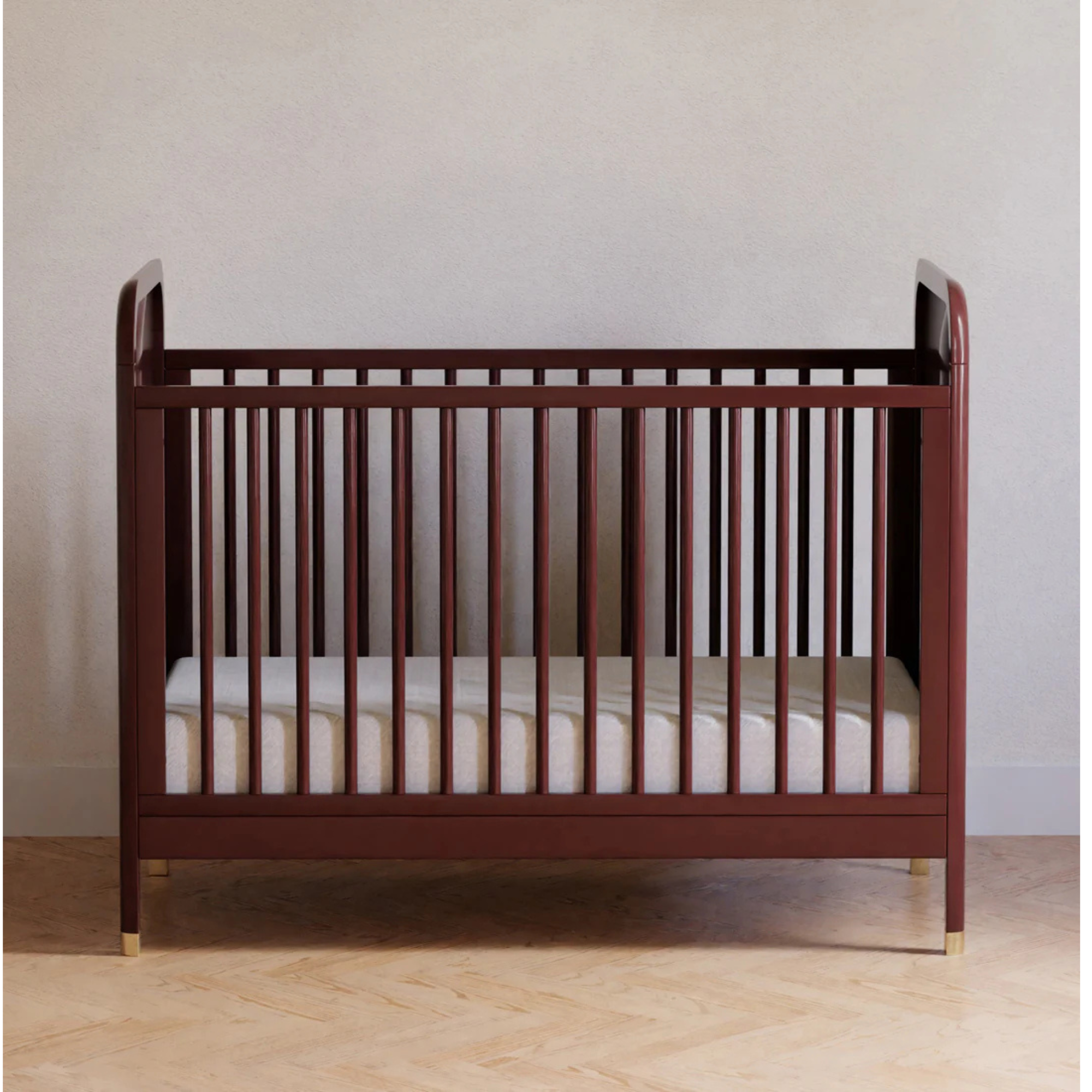 NAMESAKE Brimsley Tambour 3-in-1 Convertible Crib - Crimson