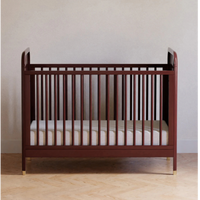 Thumbnail for NAMESAKE Brimsley Tambour 3-in-1 Convertible Crib - Crimson