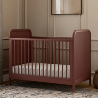 Thumbnail for NAMESAKE Brimsley Tambour 3-in-1 Convertible Crib - Crimson