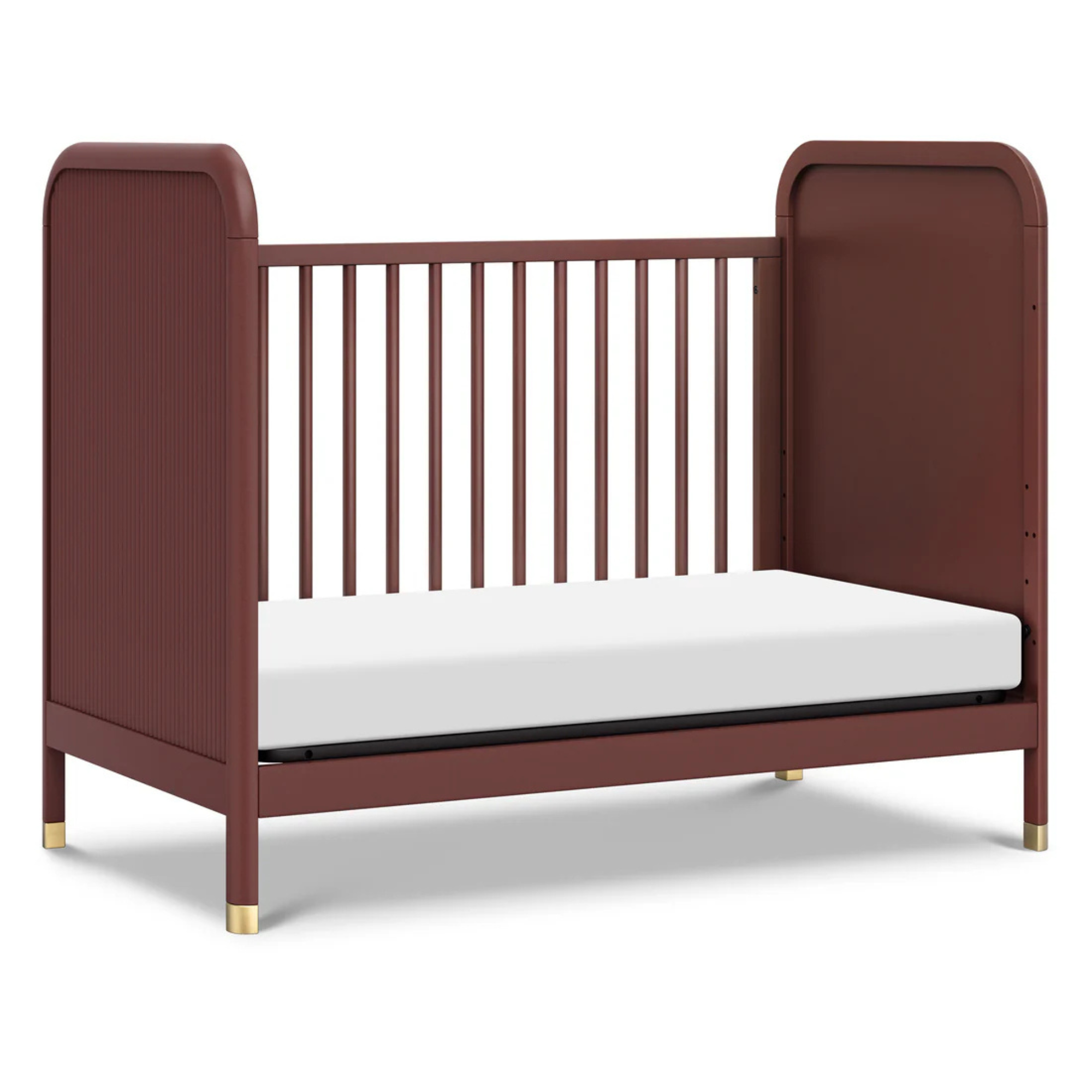 NAMESAKE Brimsley Tambour 3-in-1 Convertible Crib - Crimson