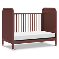 Thumbnail for NAMESAKE Brimsley Tambour 3-in-1 Convertible Crib - Crimson