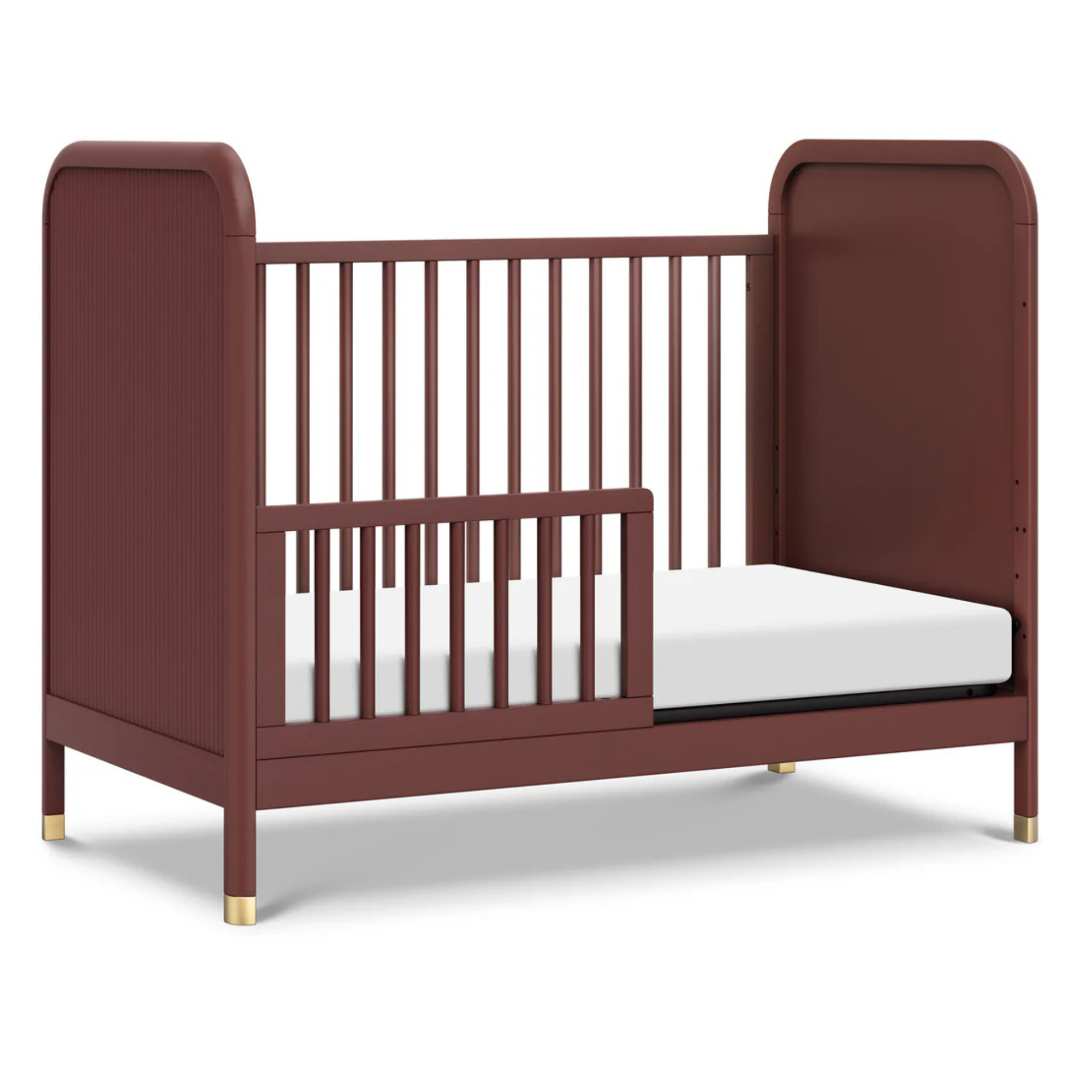 NAMESAKE Brimsley Tambour 3-in-1 Convertible Crib - Crimson
