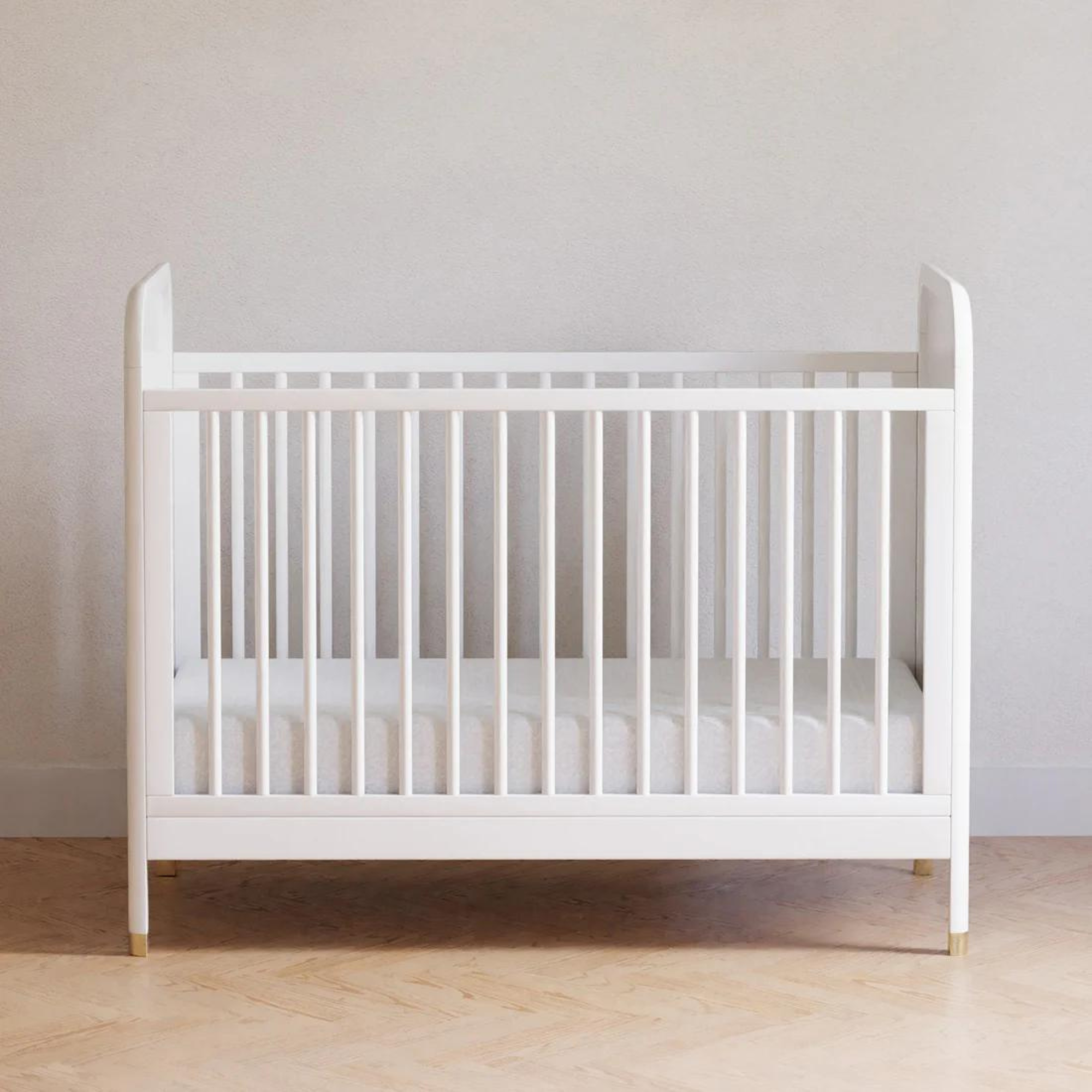 NAMESAKE Brimsley Tambour 3-in-1 Convertible Crib - Warm White