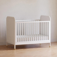 Thumbnail for NAMESAKE Brimsley Tambour 3-in-1 Convertible Crib - Warm White