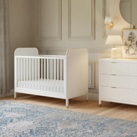 Thumbnail for NAMESAKE Brimsley Tambour 3-in-1 Convertible Crib - Warm White