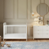 Thumbnail for NAMESAKE Brimsley Tambour 3-in-1 Convertible Crib - Warm White