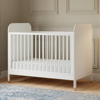 Thumbnail for NAMESAKE Brimsley Tambour 3-in-1 Convertible Crib - Warm White