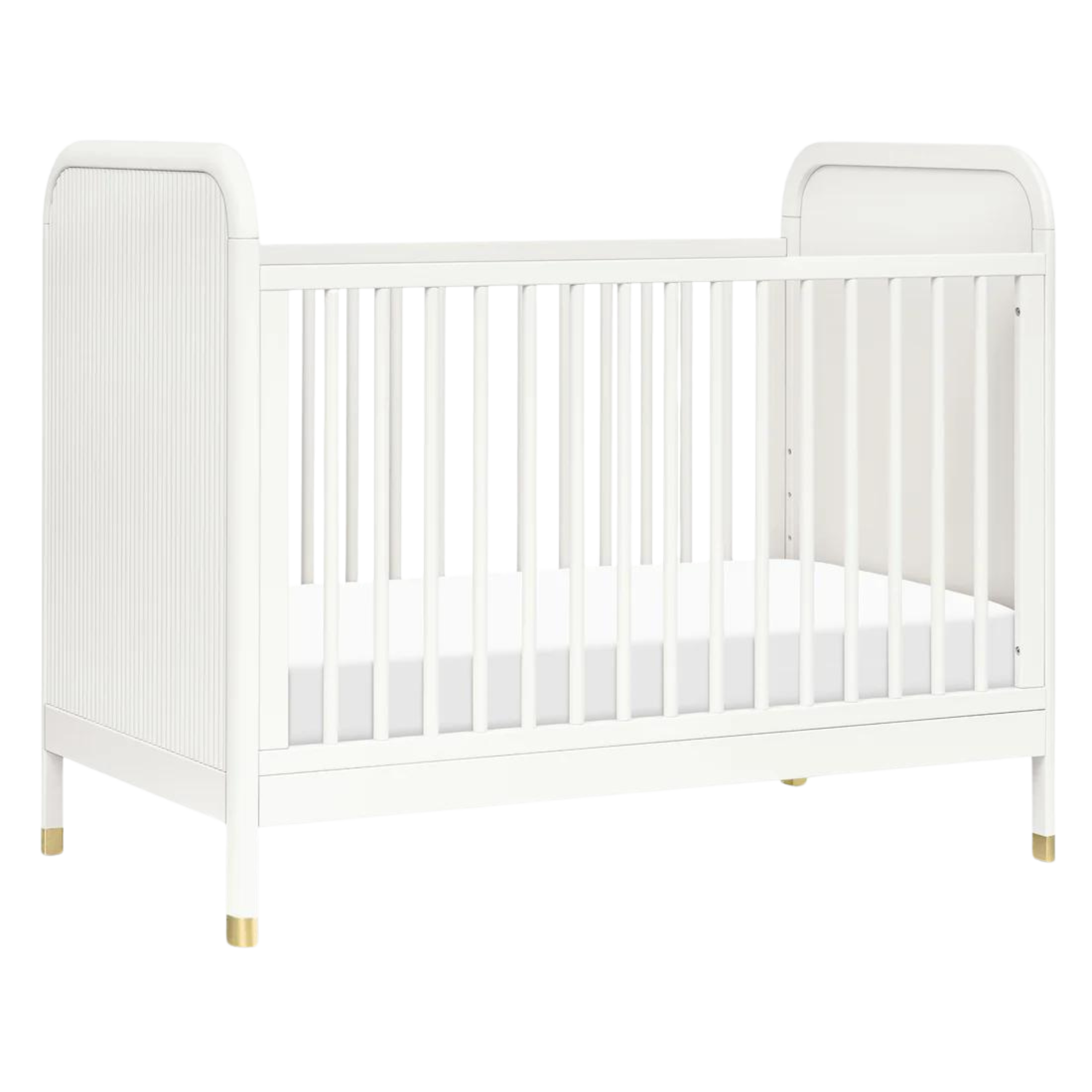 NAMESAKE Brimsley Tambour 3-in-1 Convertible Crib - Warm White