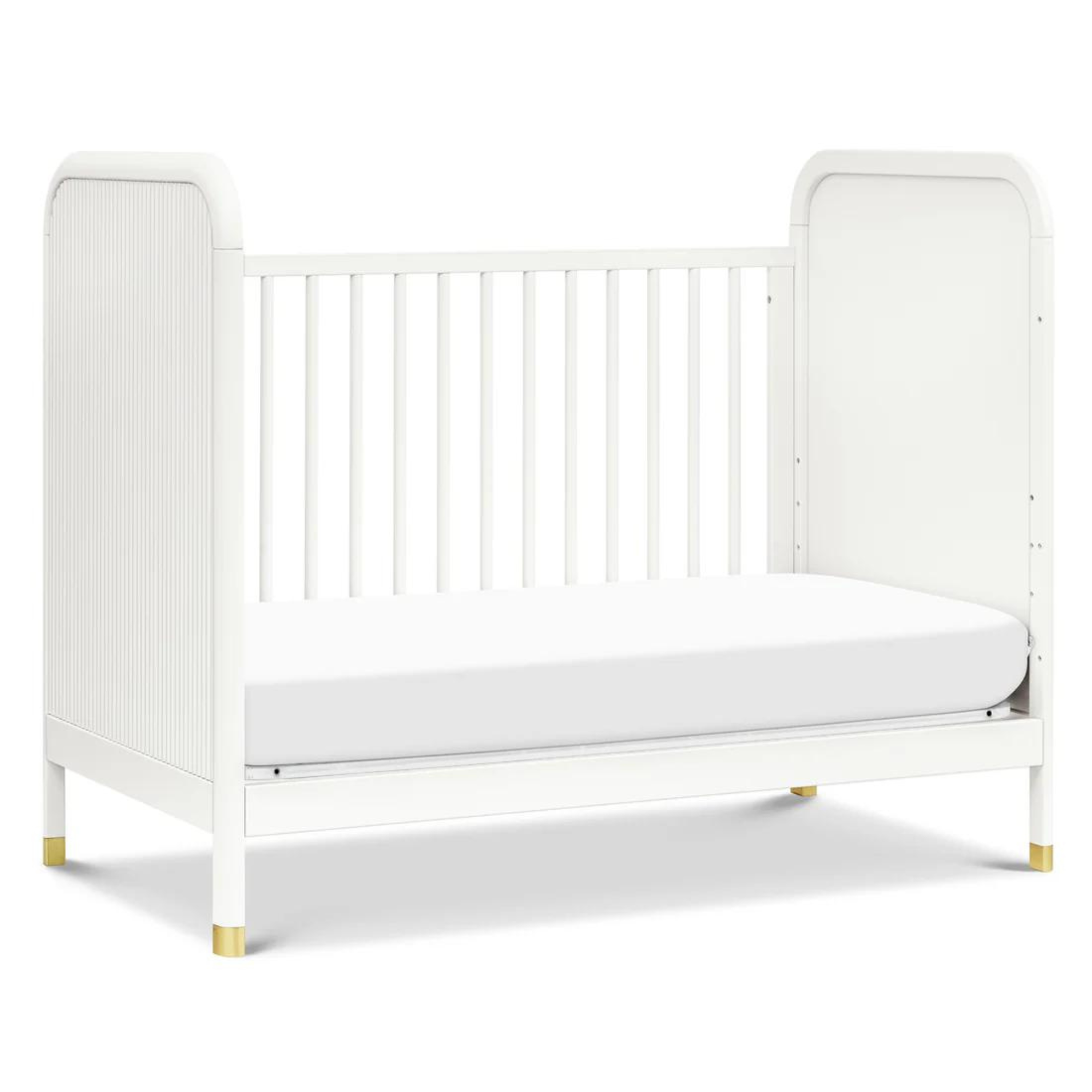NAMESAKE Brimsley Tambour 3-in-1 Convertible Crib - Warm White