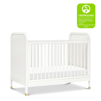 Thumbnail for NAMESAKE Brimsley Tambour 3-in-1 Convertible Crib - Warm White