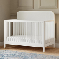 Thumbnail for NAMESAKE Brimsley Tambour 4-in-1 Convertible Crib - Warm White