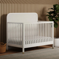 Thumbnail for NAMESAKE Brimsley Tambour 4-in-1 Convertible Crib - Warm White