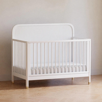 Thumbnail for NAMESAKE Brimsley Tambour 4-in-1 Convertible Crib - Warm White