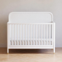 Thumbnail for NAMESAKE Brimsley Tambour 4-in-1 Convertible Crib - Warm White