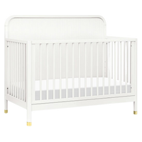 Thumbnail for NAMESAKE Brimsley Tambour 4-in-1 Convertible Crib - Warm White