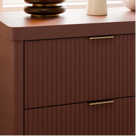 Thumbnail for NAMESAKE Brimsley Tambour 6-Drawer Assembled Dresser - Crimson