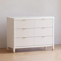 Thumbnail for NAMESAKE Brimsley Tambour 6-Drawer Assembled Dresser - Warm White