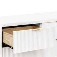 Thumbnail for NAMESAKE Brimsley Tambour 6-Drawer Assembled Dresser - Warm White