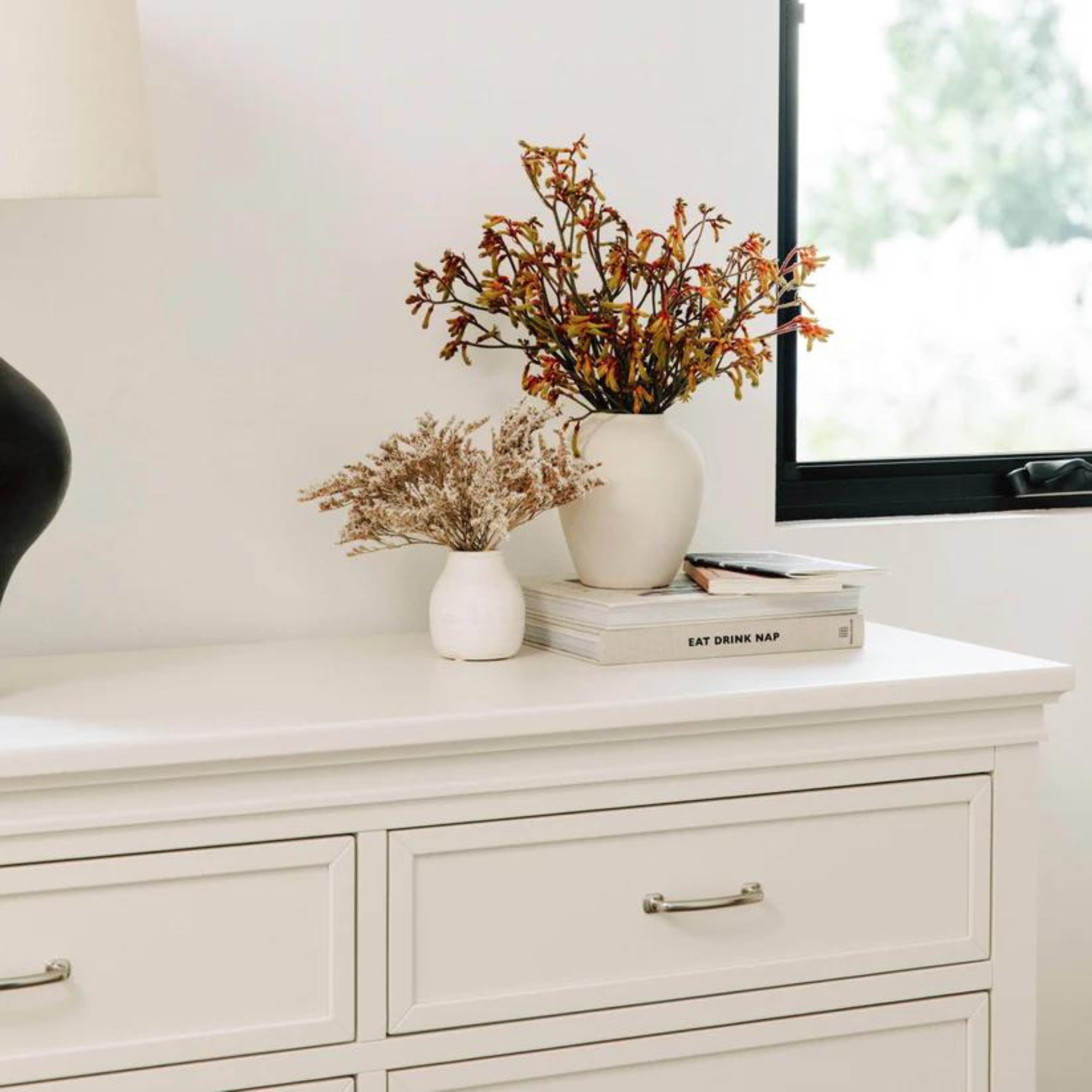 NAMESAKE Darlington 6-Drawer Dresser - Warm White
