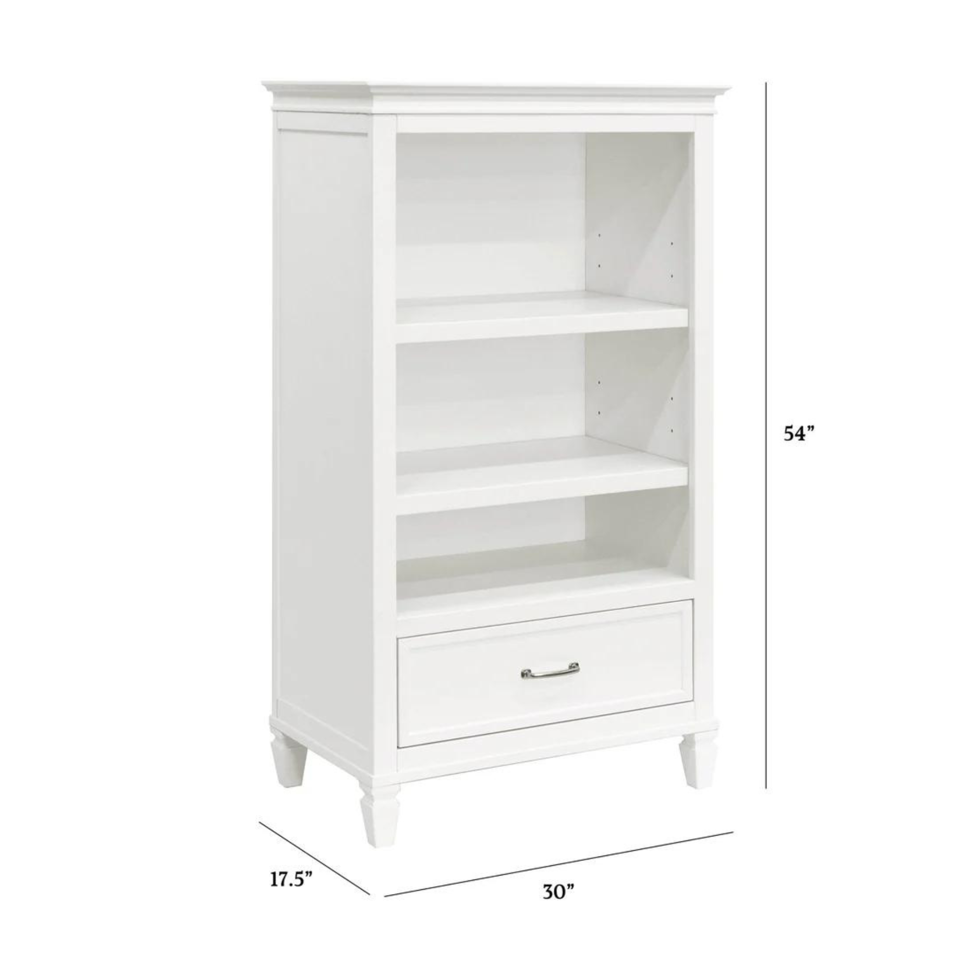 NAMESAKE Darlington Bookcase - Warm White