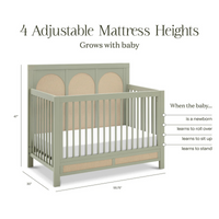 Thumbnail for NAMESAKE Eloise 4-in-1 Convertible Crib