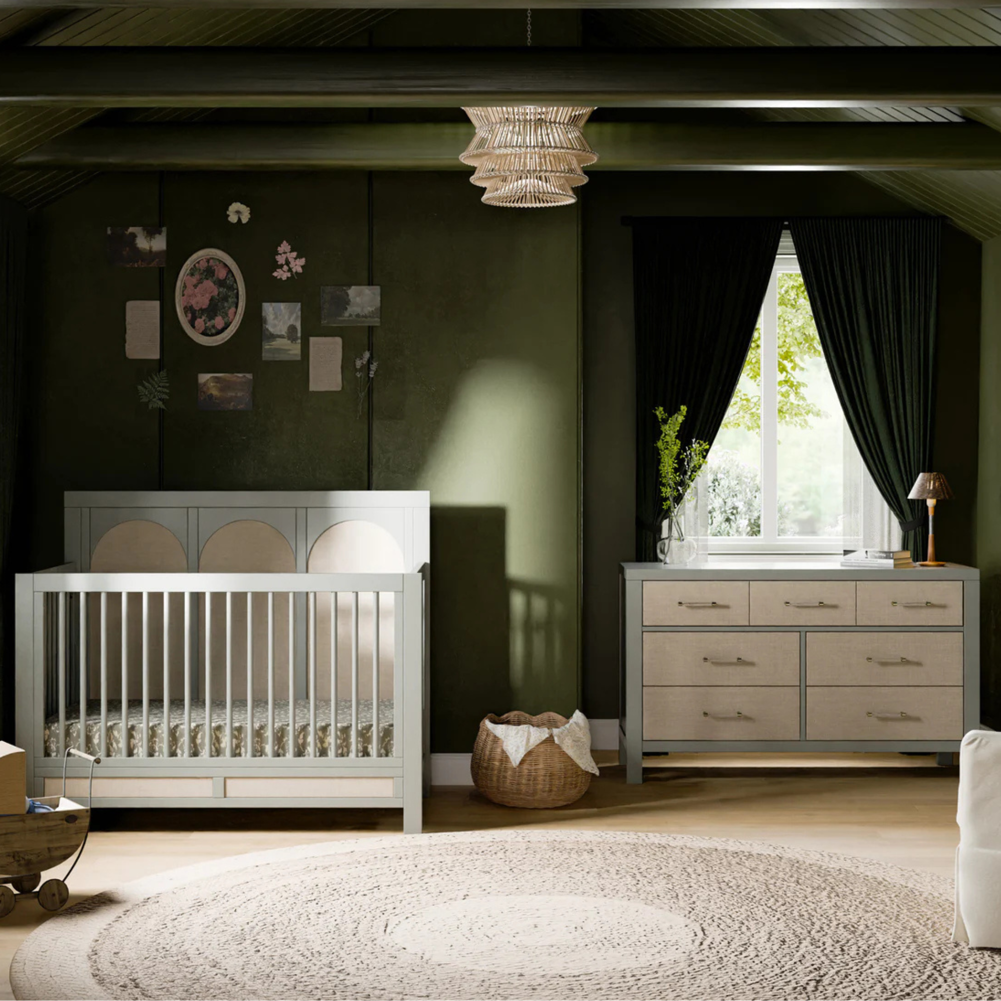 Lit bébé convertible 4 en 1 homonyme Eloise